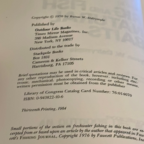 HOW to Rig and Fish Natural Baits by Byron Dalrymple 1981 An Outdoor Life Book - Picture 3 of 3